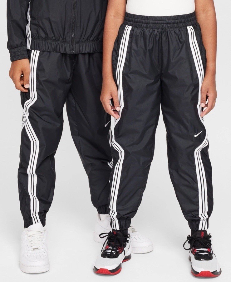 NIKE セットアップ 90s 白タグ バスケ ゲームウェア 黒銀 Nike Crossover Big Kids' Repel Basketball Loose Pants FZ5237-010