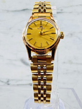 Vintage Bucherer 17 Jewels Ladies Watch Gold Tone Serviced Keeps Excellent Time