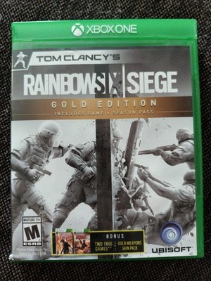 Tom Clancy's Rainbow Six Siege (Microsoft Xbox One, 2015) Gold Edition 
