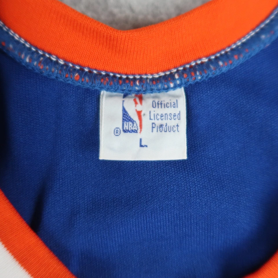 Vintage 80s Medalist Sand-Knit NY Knicks Jersey Team Issued Size L Large - Image 4 of 4
