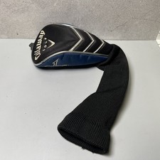 Callaway Logo Club Head Cover Black X FWY Wood Used Good Condition