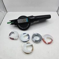 Dymo Office Mate II Embossing Label maker 1540 Uses 3/8" or 1/2" tape. w/tapes