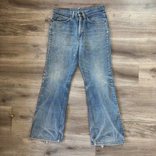 30x28 Vintage Levi  s 517 Jeans 80s Orange Tab Medium Wash Bootcut USA