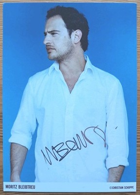 Moritz Bleibtreu Orig Autogramm signiert Schauspiel uvm - AK
