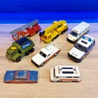 Corgi Toys Playart Matchbox Vintage Job Lot of Cars Vans Police Bundle Rare