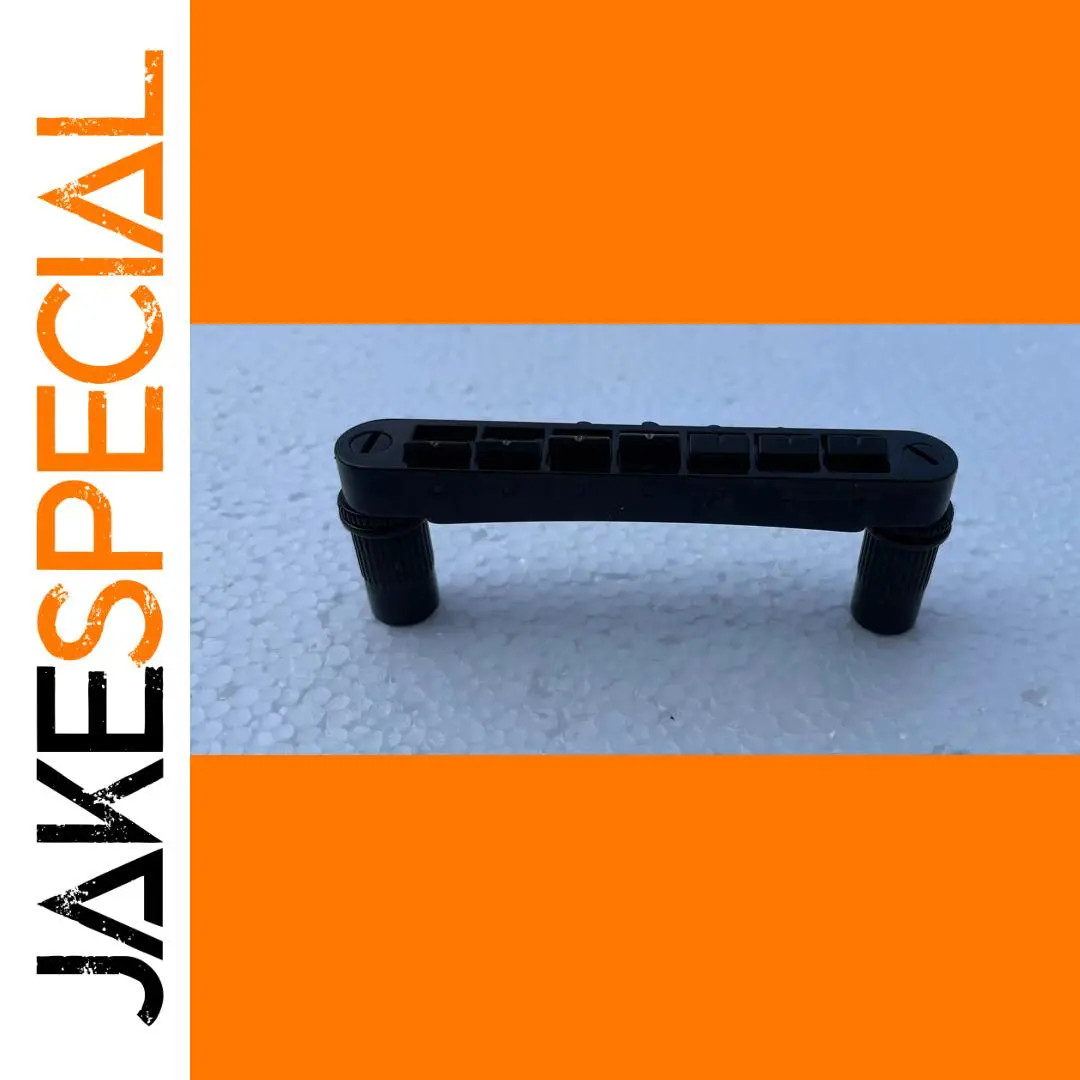 JakeSpecial Black 7-string Electric Guitar Bridge