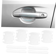 8PCS Car Door Handle Protector, Auto Door Bowl Anti-Scratches Silicone Guards,