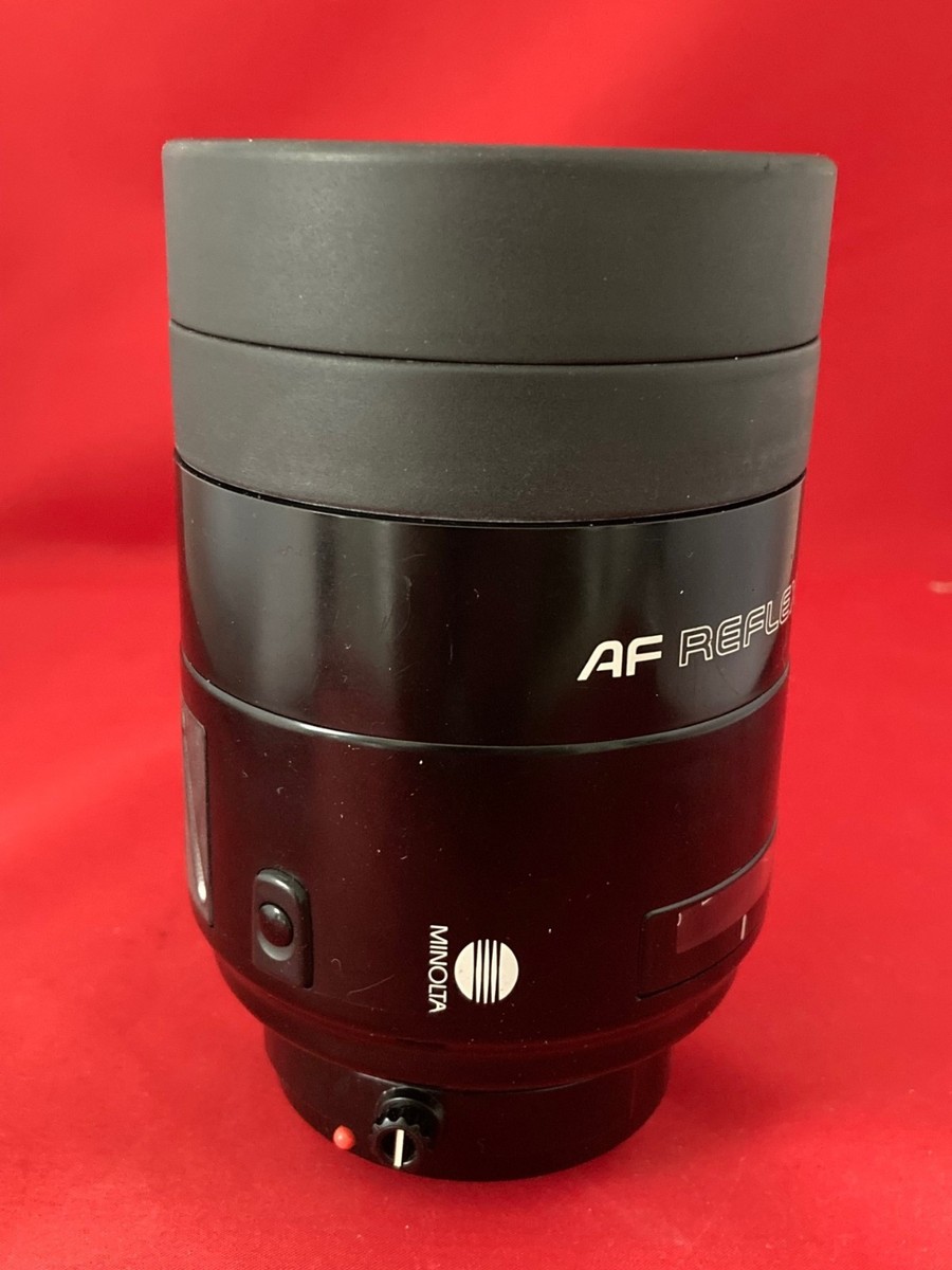 Minolta AF Reflex f8 500mm lens for Minolta or Sony A series** w