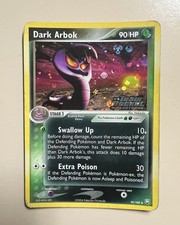 🐍 Dark Arbok 29/109 STAMPED 2004 EX Team Rocket Returns Holo Card! on eBay
