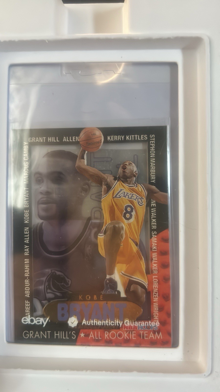 Kobe Bryant 1996 Hoops #3 Grant Hill's All-Rookie Team Price Guide