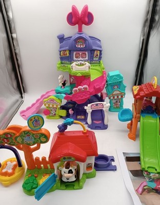 VTech: Minnies Einkaufsabenteuer + Hundehütte + Hühnerstall