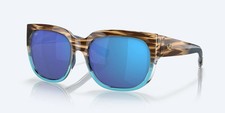 Costa Del Mar Waterwoman II Blue Mirror Polarized 580G 57.5mm Women's Sunglasses