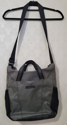 Timbuk2 Carbon Moraga Shoulder Bag Pannier Bike Messenger Purse Grey Black
