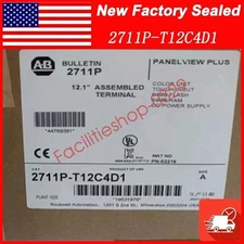New Allen Bradley AB 2711P-T12C4D1 Ser A HMI PanelView Plus 1250 2711PT12C4D1
