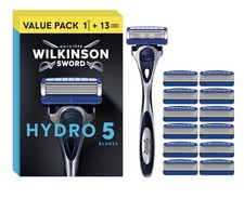 Wilkinson Sword Hydro 5 Razor Shaving Razor for Men - With 13 Refill pack