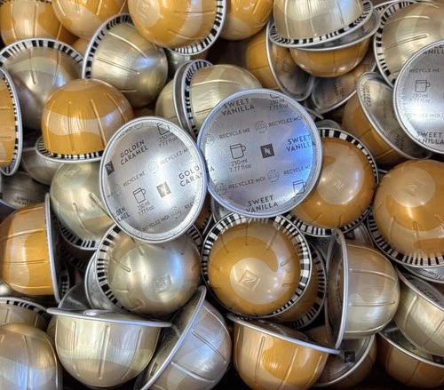 Nespresso Vertuo Sweet Vanilla + Golden Caramel (30ea) 60 ct, 7.77oz, LOOSE Pods