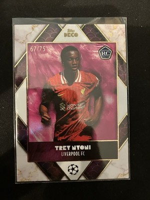 Topps Deco 24/25 UCL Trey Nyoni /75 Rookie Liverpool