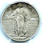 1917-D Type 1 Standing Liberty Quarter, PCGS XF40