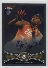 2012 Topps Chrome Rookie Auto Chris Rainey #53 Auto l8x