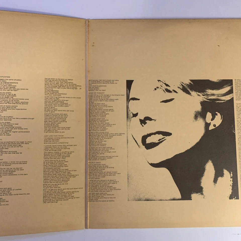 Court and Spark - Joni Mitchell - vintage vinyl record lp  - Image 2 of 4