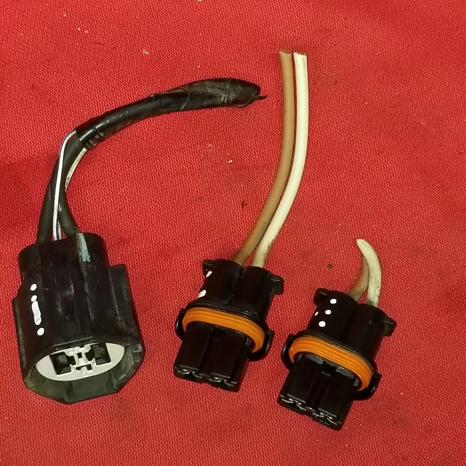 Módulo de control del ventilador de refrigeración con conectores de cable 2003-2008 Jaguar X tipo X-Type Foto 3 de 4