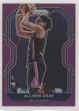 2021 Panini Prizm WNBA Purple Prizm 94/99 Allisha Gray #48 1u6