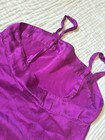 Vintage Victoria's Secret Purple Silk Satin Camisole Tank Top Spaghetti Strap — photo 4