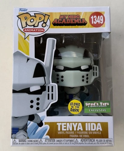 Funko Pop! My Hero Academia - Tenya Iida (Glow) #1349 Brad's Toys W/ Protector