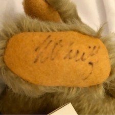 Vintage Lot of 4 Steiff Teddy Bears 2 Signed Hans Otto Steiff 1982-Button in ear