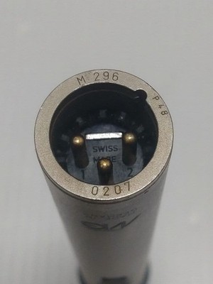 Microtech Gefell M296 コンデンサーマイク 動作確認済み MICROTECH GEFELL M296 CONDENSER MICROPHONE - TESTED WORKING Used