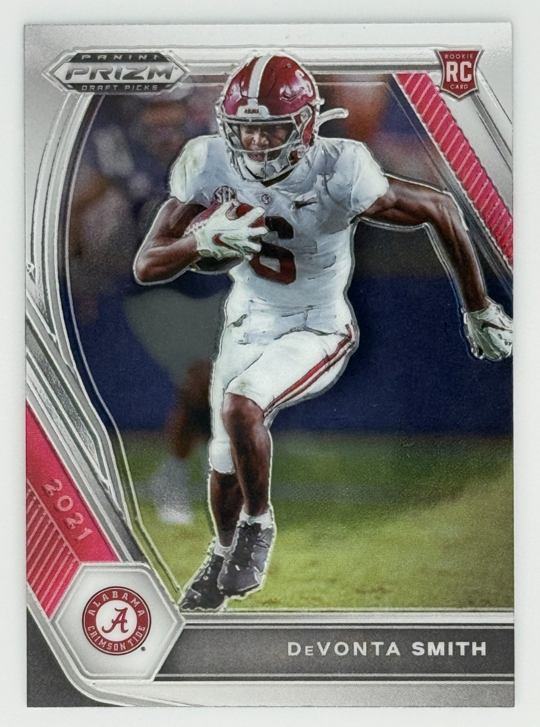 2021 Panini Prizm Draft Picks #101 DeVonta Smith RC Philadelphia Eagles Alabama