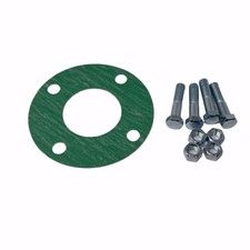 FLANGE GASKET AND BOLTS 150 NON ASBESTOS FULL FACE 3X1/16