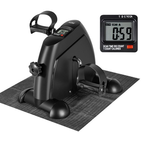 Mini Exercise Bike/Pedal Exerciser Stationary Bike For Leg Arm W/ LCD Display - Picture 33 of 53