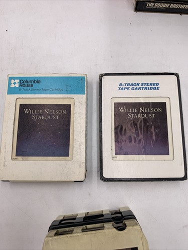 Menge 5 Vintage 8 Spur Bänder Willie Nelson Waylon Jennings & Stardust getestet - Bild 14 von 14