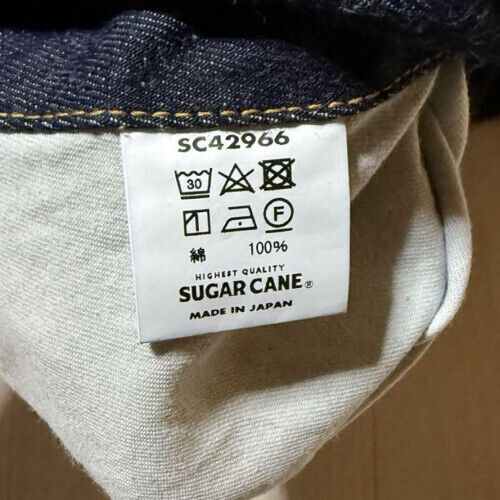 Sugar cane sc42966 1966 model W32 14oz Straight denim Jeans Sugar cane sc42966 1966 model W32 14oz Straight denim Jeans