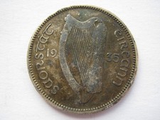 Ireland 1935 silver Shilling