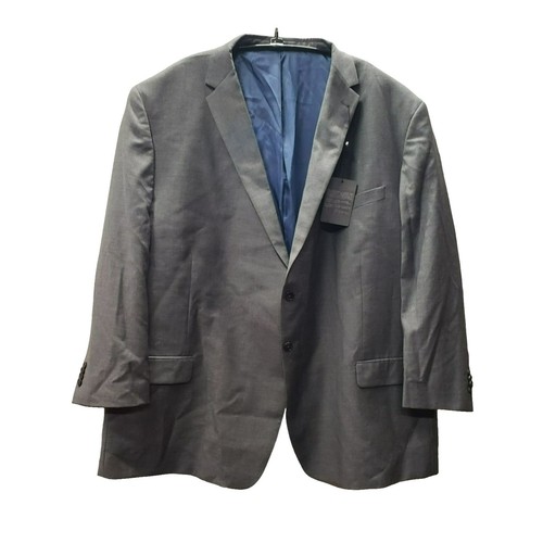 Costume 3 Boutons Joseph Abboud En Laine Noire - Taille 42L (Long) Pantalon 36W - Occasion Comme Neuf