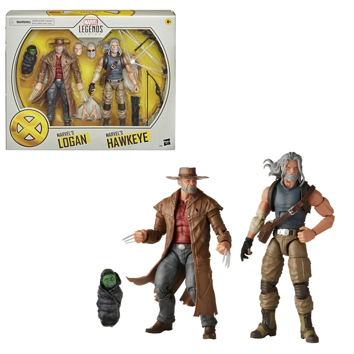 Marvel Legends Old Man Logan Wolverine & Hawkeye X-Men 20th