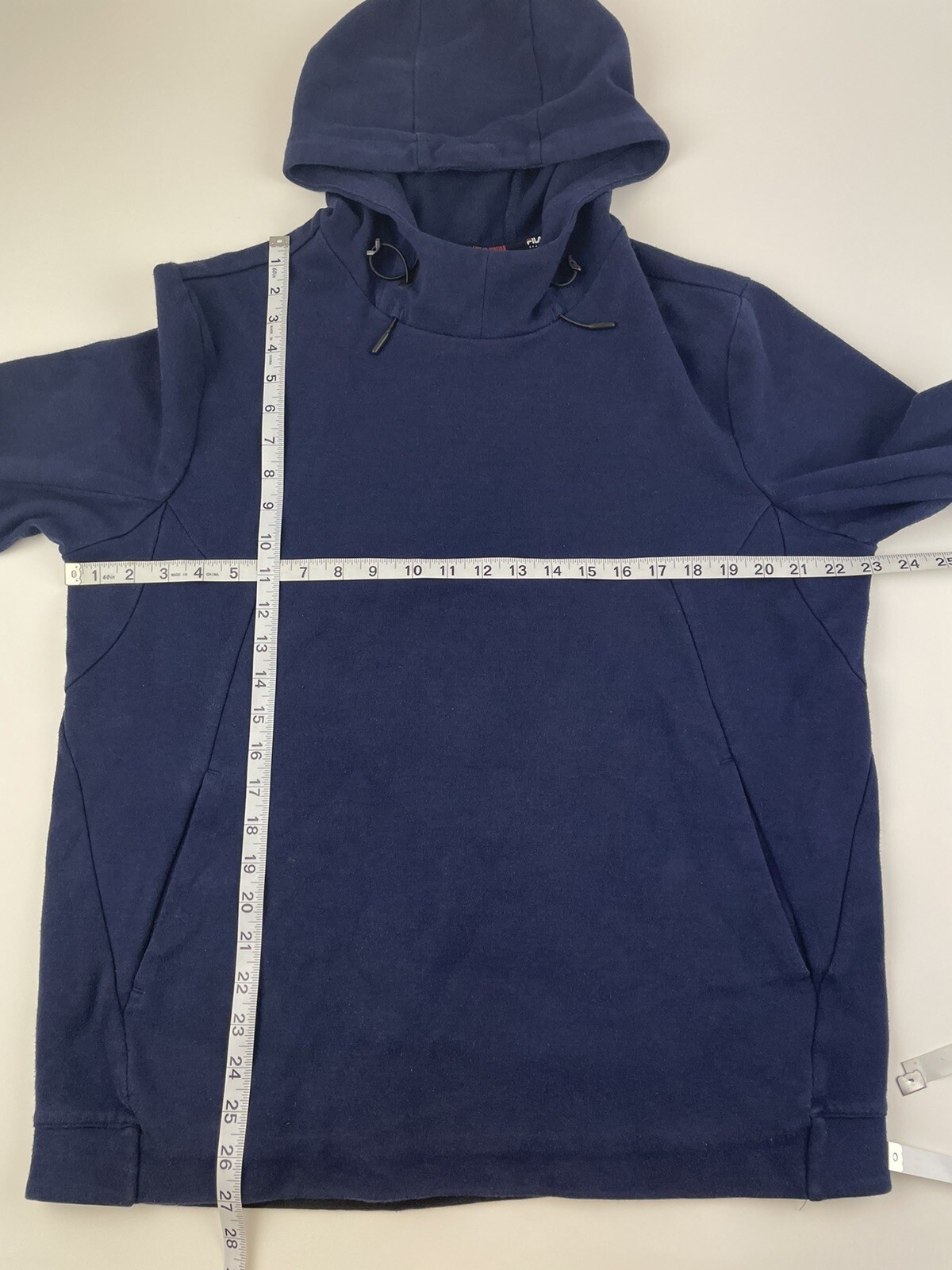 Fila Sport Felpa Pullover Felpa con Cappuccio Live In Motion Adulto Large