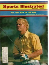March 8, 1971 Jack Nicklaus Golf Sports Illustrated