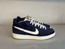 RARE 2012 VINTAGE NIKE CHALLENGE COURT Mid Top McENROE Mac Attack Trainers UK 8