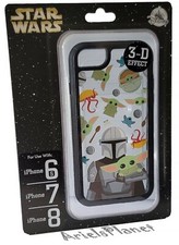 Disney Parks Star Wars The Mandalorian  Grogu 3-D Effect iPhone 6s, 7, 8 Cover