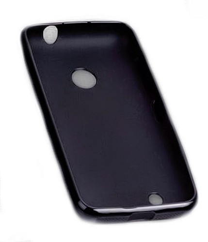 X-Rubber Silikon TPU Cover Case Handy Hülle Bumper Schwarz für Nokia Lumia 530 - Picture 12 of 12