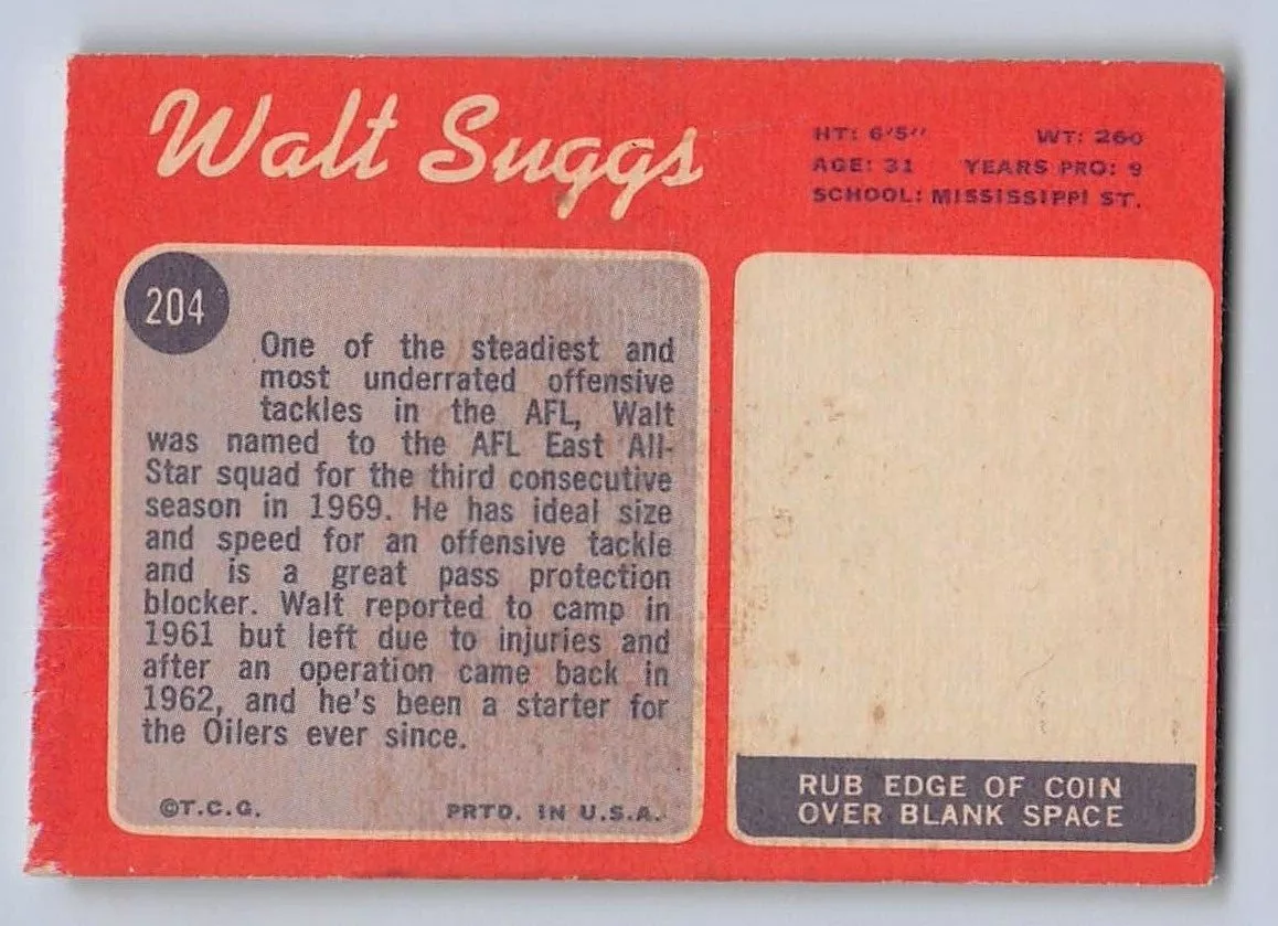 Walter Suggs away jersey