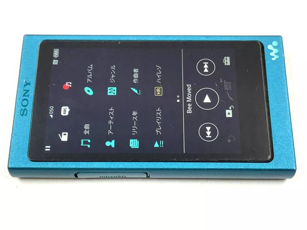 SONY Walkman 16GB NW-A35 Blue Audio Player Hi-Res Bluetooth Japanese model