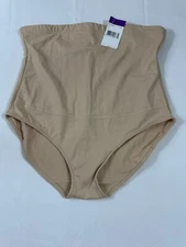 Maidenform Flexees Women's Shapewear Hi-Waist Brief Firm Control Black 2XL NWT