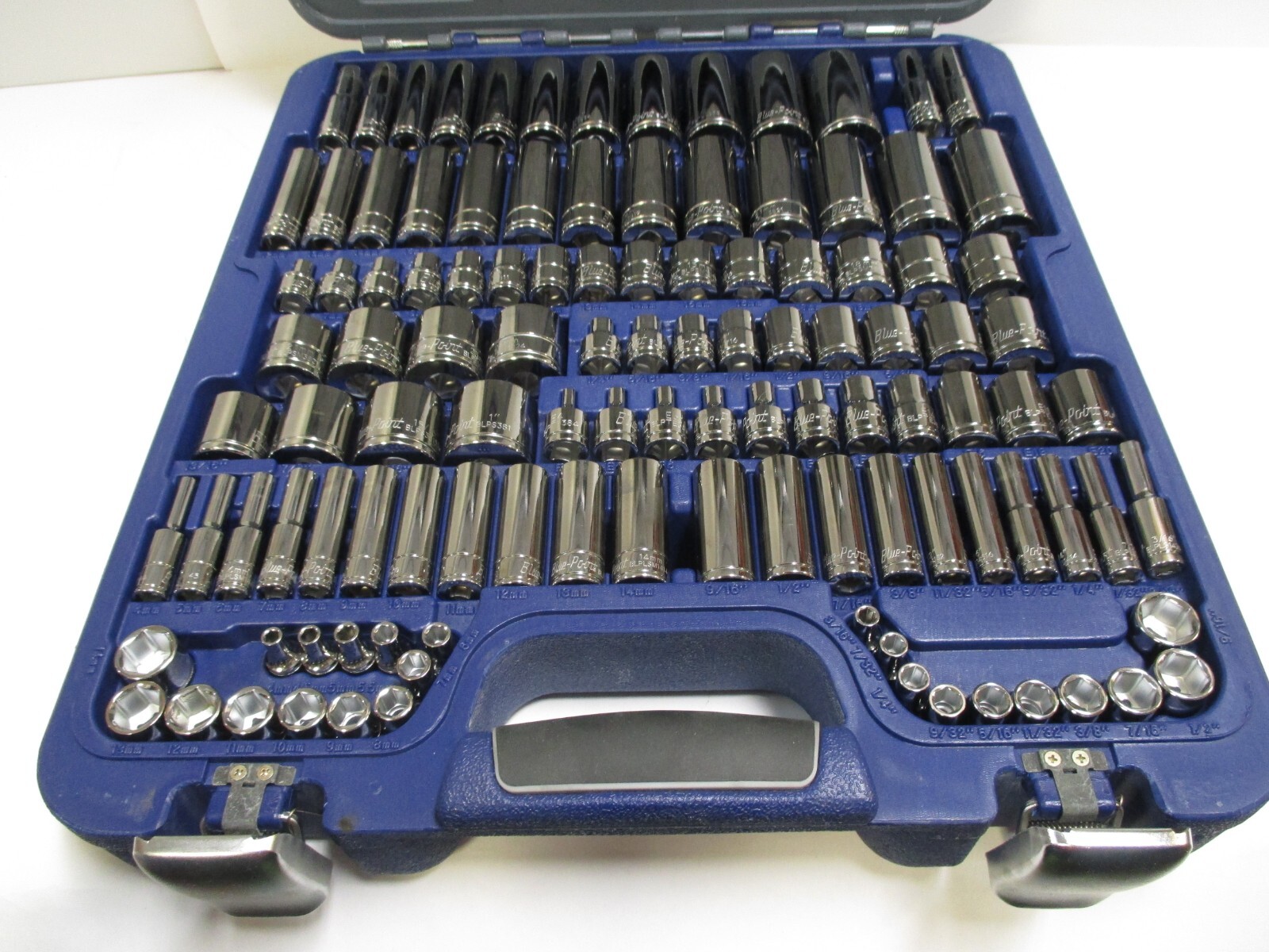 BluePoint BLPGSSC155 Combination Drive SAE/ Metric 155 pc General