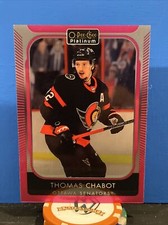 Thomas Chabot 2021-22 O-Pee-Chee OPC Platinum Base Matte Pink #24