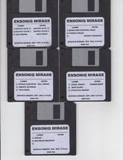 ENSONIQ MIRAGE NEW DISK SET #5 MIRAGE / EPS16...