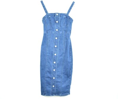 Seed Heritage Denim Bodycon Dress Womens Blue Size 6 | eBay Australia